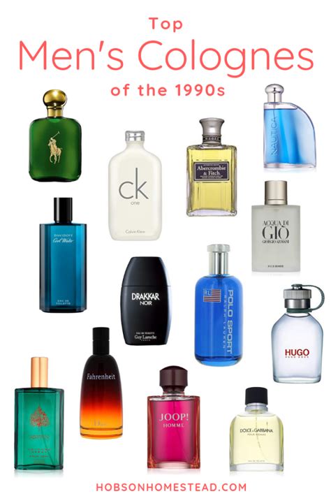 popular colognes in the 90s